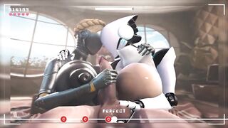 Atomic Heart for Beat Banger [v2.72] [BunFun Games] Cyborg girls help masturbate