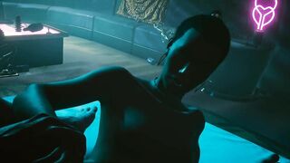 Cyberpunk. Sex with a Prostitute. several Options | PC Gameplay