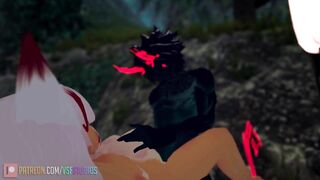 Fox Girl Gets Fucked by Shadow Demon - VSFurry