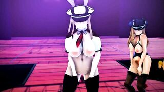 Mmd Chocolate Cream in Bismarck and Graf Kancolle