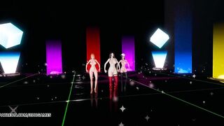 [MMD] Girl's Day - Expectation Strip Dance Boa Hancock Nami Nico Robin one Piece Sexy Kpop Dance