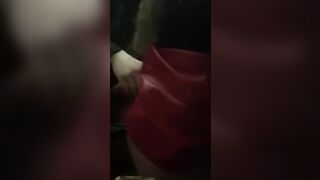 Hot Babe ​m​et​ at ​Me​tFuc​k Co​m Give Blowjob in Public Toilet