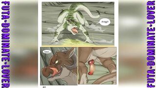 [2d Comic] Furry Dragons Male Orgy