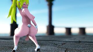 Mmd Bowsette used Big Bad Dragon Dildo in her Ass to Satisfy her Fans