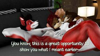 A Merry Bisexual Christmas Threesome - second Life Yiff