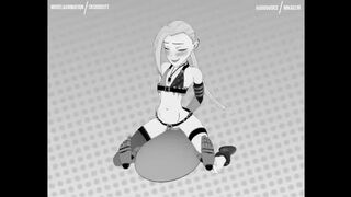 Jinx has Fun with Robo-dicks (with Sound by Mikaelya)