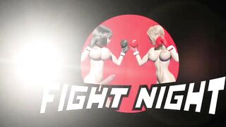 Big Tits Futanari Babes in a Fight Night 3D Animation