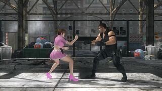 DOA5LR Kasumi Ryona in Police Officer Costume