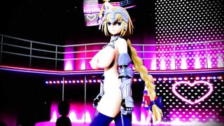 Mmd R18 new Hire to become Sexy Public Dancer and get Free Fuck with them Azure Line 3d Hentai Slut