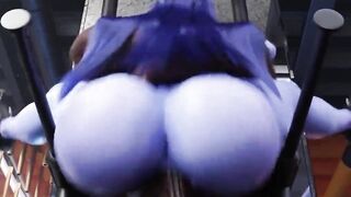 Hard anal fuck with ass full of cum