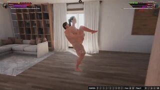 Ethan vs Zoe Del Rio (Naked Fighter 3D)