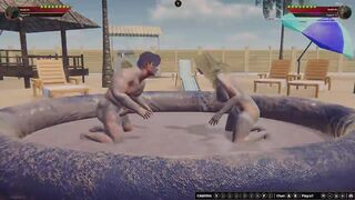 Misty vs Okan (Naked Fighter 3D)
