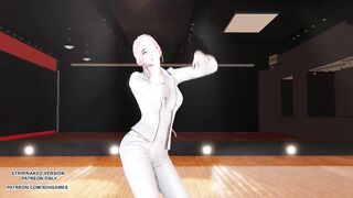 MMD CHUNG HA - Dream of You Seraphine Sexy Kpop Dance 4K League of Legends KDA Korean Dance