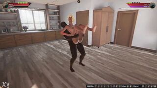 Eriss vs Ousman (Naked Fighter 3D)