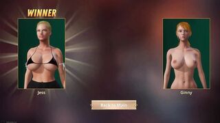 Ginny vs Jess (Naked Fighter 3D)