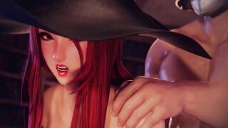 Dragon's Crown - Sorceress' Potion for Multiple Creampies & Cumshots (Animations With Sounds)
