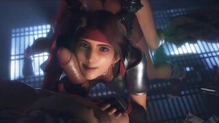 3D Compilation: Final Fantasy Tifa Anal Fucked Cowgirl Dick Ride Jessie Threesome Uncensored Hentai