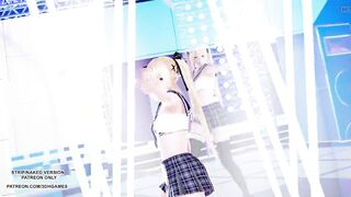 MMD Giga - CH4NGE Petite Teen Marie Rose Sexy Hot Dance Uncensored Hentai