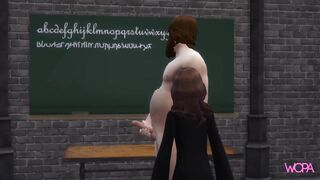 [TRAILER] Hermione catches Hagrid in the classroom and she falls for his penis
