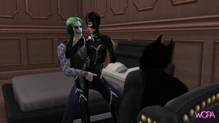 [TRAILER] Batman Horn. Joker having sex with Catwoman in front of Batman