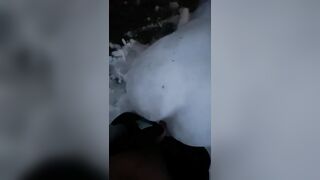 Snowgirl Wants My HOT Cum in Her Cold Tight Pussy!