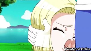 Rescuing Android 18 - Hentai Animated Video - www.pornmood.online