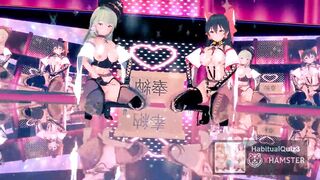mmd r18 Touhou Project Series Hai Phut Hon In Sexy Erotic Reimu Hakurei And Sanae Ko sexy babe anal 3d hentai