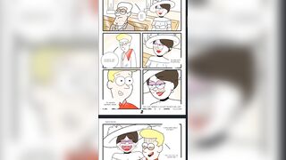 Mary Poppins Boring Sunday at Church Cartoon Porn Comic, Parody Porn
