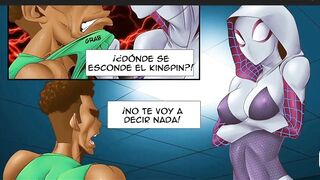 Adult Gwen Stacy's Amazing Footjob Parody Cartoon Comics, Spiderman Porn Comics