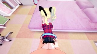 Bunny Girl Senpai: Nodoka Toyohama cums from anal