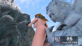 sex scene mountain giant dwarf anal princess elf 3d hentai