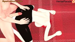 Rubbing your Dick on Tomo Aizawa Ass Tomo-chan Hentai Uncensored