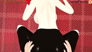 Rubbing your Dick on Tomo Aizawa Ass Tomo-chan Hentai Uncensored