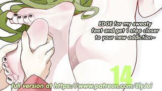 Hentai JOI Preview - Mobius tests foot fetish serum on you(femdom, feet) March patreon exclusive
