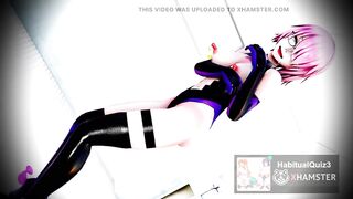 mmd r18 Mash Kyrielight sex appeal high erotic babe 3d hentai lewd show public