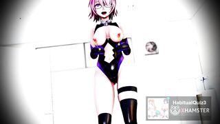mmd r18 Mash Kyrielight sex appeal high erotic babe 3d hentai lewd show public