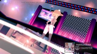 mmd r18 Look at Bitch Suwako-sama sexy bitch leopard suit 3d hentai lewd public