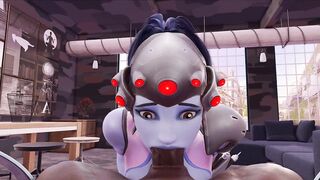 (WIDOWMAKER'S EXTREME ANAL) Huge black cock in her round ass - (EXTREME DEEPTHROAT, BIG ASS, HENTAI IN 4K) by SaveAss
