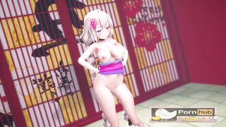 MMD R18 Akari chan breasts out 3d hentai