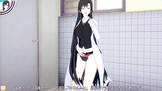 Shizuka Sensei Masturbating in Koikatsu