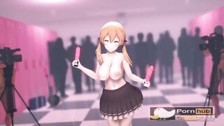 mmd r18 Timpon Dance No Bra kancolle prinz eugen sex commander 3d hentai
