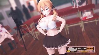 mmd r18 Boobs blow out in kancolle prinz eugen 3d hentai
