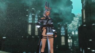 Cyber-Bunny (FFXIV/ Cyberpunk music video)