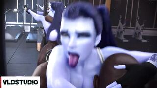 Widowmaker Gangbang BBC Hard Fucks Overwatch Hentai 3D Animation