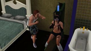 producer together with the model come up with a new porn plot | sims 3 sex