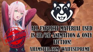 Muscular Woman Loves BBC - 3D Animation