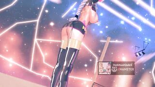 mmd r18 R18 Semi undress Trick or Treatment Erin de Kensei Dance 3d hentai