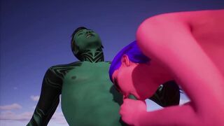 Alien Woman Gets Fucked My Alien Male - 3D Animation