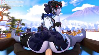 Fucking Widowmaker's delicious pussy 4K (tasty penetration, intense sex, Big Ass, Fuck my pussy) by SaveAss