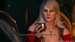Blonde Keira Metz Betrayed Triss and Cheated With Geralt Witcher 3